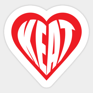 Heart by Elinor Keat Sticker